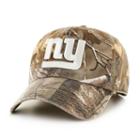 Adult '47 Brand New York Giants Realtree Clean Up Adjustable Cap, Ovrfl Oth
