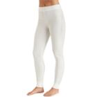 Women's Cuddl Duds Thermal Leggings, Size: Medium, Lt Beige