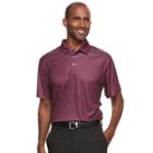 Men's Grand Slam Regular-fit Motionflow 360 Performance Golf Polo, Size: Xxl, Red Other