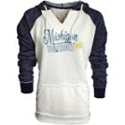 Women's Michigan Wolverines Looker Hoodie, Size: Xxl, Grey