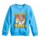 Boys 4-12 Jumping Beans&reg; Retro Marvel Captain America Save The World Softest Fleece Top, Size: 6, Blue