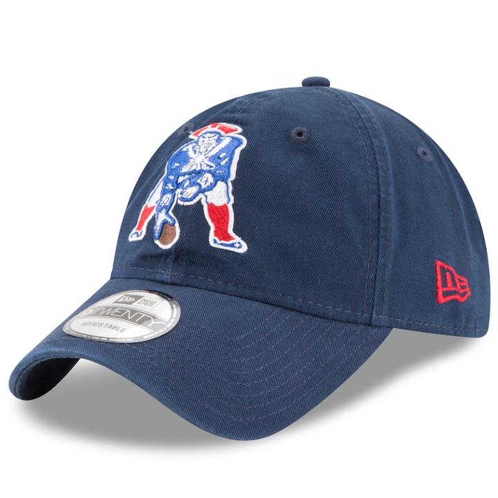 Adult New Era New England Patriots 9twenty Core Adjustable Cap, Men's, Bluecc