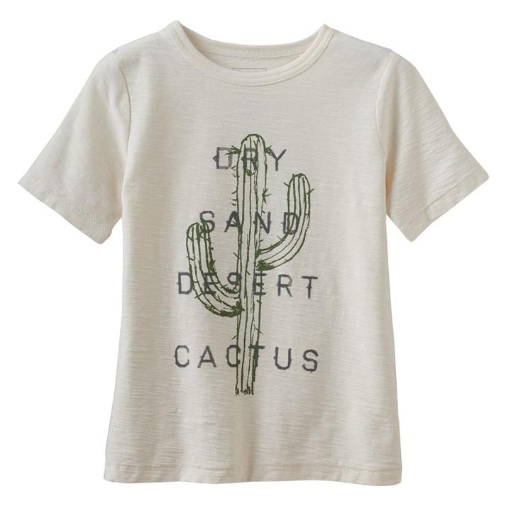 Boys 4-7x Sonoma Goods For Life&trade; Washed Graphic Tee, Boy's, Size: 6, White Oth