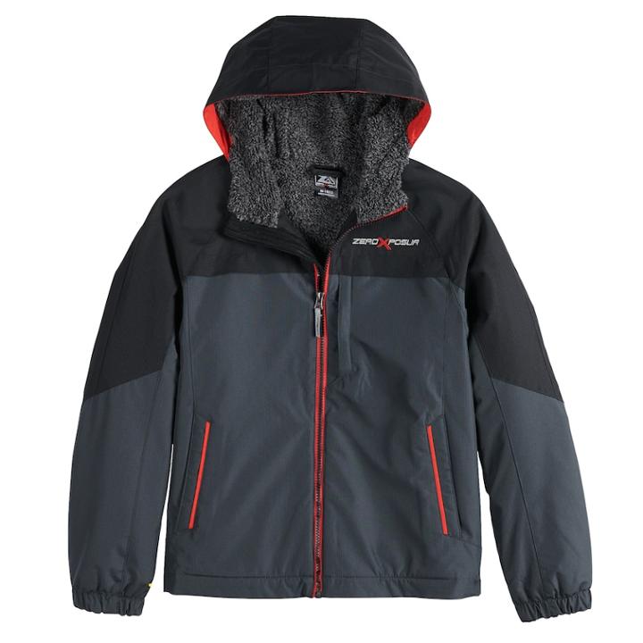 Boys 8-20 Zeroxposur Adventure Jacket, Size: Small, Med Blue