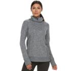 Women's Tek Gear&reg; Cowlneck Sweatshirt, Size: Xs, Light Grey