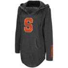 Women's Campus Heritage Syracuse Orange Hooded Tunic, Size: Xxl, Grey (charcoal)