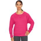 Women's Champion Crewneck Fleece Sweatshirt, Size: Xl, Med Red