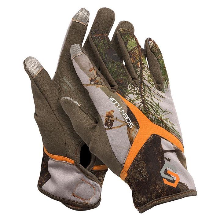 Men's Scent-lok Full Season Midweight Gloves, Size: Large, Light Grey