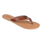 Sonoma Goods For Life&trade; Women's Flip-flops, Size: Xl, Brown