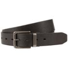 Men's Lee Reversible Pebble Smooth Belt, Size: 36, Black