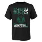 Boys 8-20 Milwaukee Bucks City Lights Tee, Size: L 14-16, Black