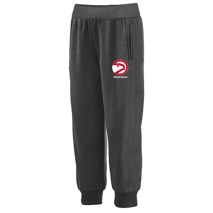 Boys 8-20 Atlanta Hawks Jogger Sweatpants, Boy's, Size: Xl(18/20), Grey