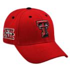 Adult Top Of The World Texas Tech Red Raiders Triple Conference Baseball Cap, Men's, Med Red