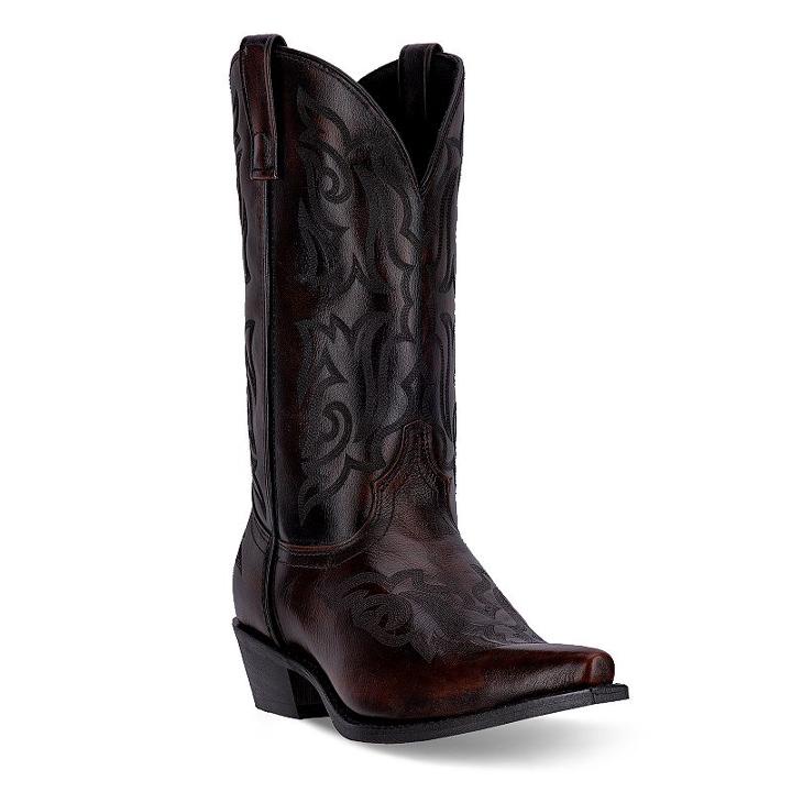 Laredo Hawk Men's Cowboy Boots, Size: Medium (12), Brown