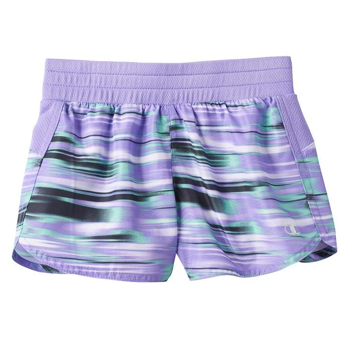 Toddler Girl Champion Mesh Accent Running Shorts, Size: 2t, Purple Oth