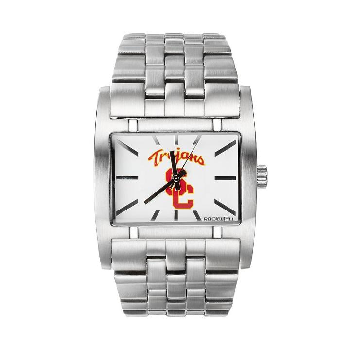 Rockwell Usc Trojans Apostle Stainless Steel Watch - Men, Silver