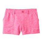 Girls Plus Size So&reg; French Terry Slubbed Soft Shorts, Girl's, Size: 14 1/2, Brt Pink