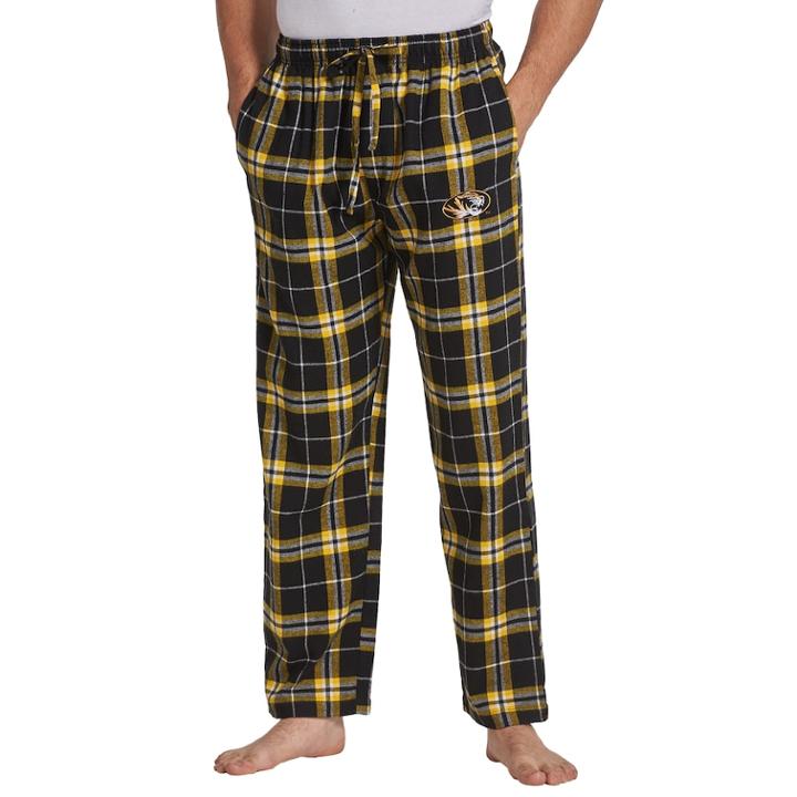 Men's Concepts Sport Missouri Tigers Huddle Lounge Pants, Size: Xxl, Black