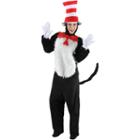 Dr. Seuss The Cat In The Hat Deluxe Costume - Adult, Size: L-xl, Multicolor