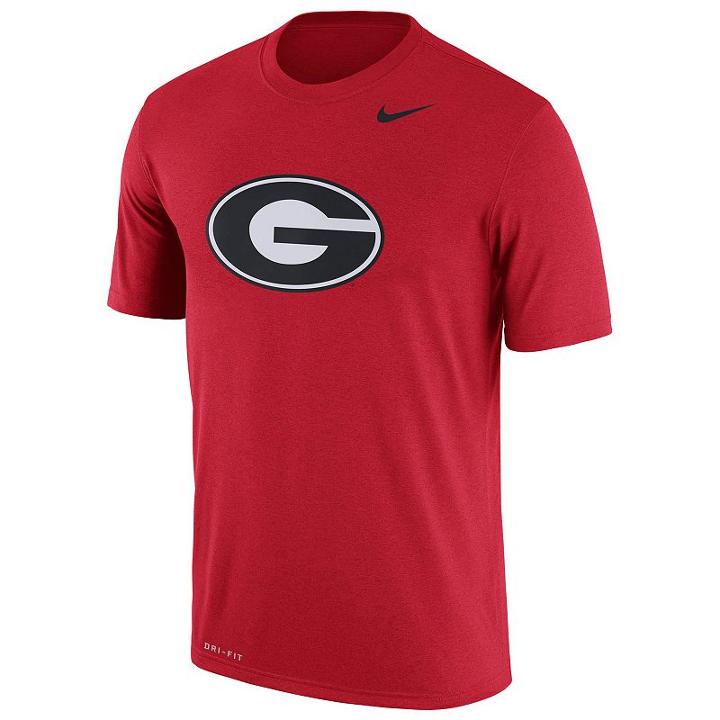 Men's Nike Georgia Bulldogs Legend Dri-fit Tee, Size: Small, Red