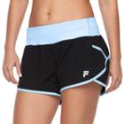 Women's Fila Sport&reg; Contrast Band Running Shorts, Size: Large, Oxford