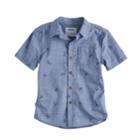 Boys 4-10 Sonoma Goods For Life&trade; Woven Shirt, Size: 5, Light Blue