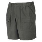 Big & Tall Croft & Barrow&reg; Side Elastic Cargo Shorts, Men's, Size: 52, Dark Green