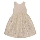 Girls 4-6x American Princess Soutache Sequin Dress, Size: 6x, White Oth