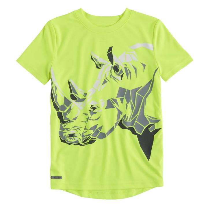 Boys 4-10 Jumping Beans&reg; Hi-low Vented Tee, Size: 8, Brt Yellow