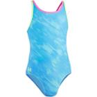 Girls 7-16 Under Armour Oasis One-piece Swimsuit, Size: 12, Blue