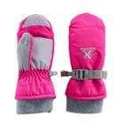 Girls 4-6x Zeroxposur Cynthia Fleece Gaiter Mittens, Size: S-m, Med Pink