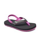 Reef Little Cushion Sassy Toddler Girls' Sandals, Girl's, Size: 7-8t, Black