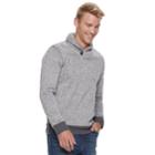 Men's Sonoma Goods For Life&trade; Modern-fit Supersoft Sweater Fleece Shawl-collar Sweater, Size: Xxl, Black