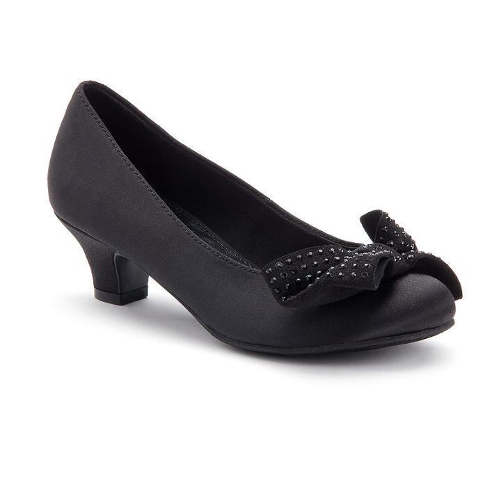 Candie's&reg; Girls' Dress Heels, Girl's, Size: 5, Black