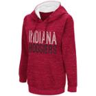 Women's Campus Heritage Indiana Hoosiers Throw-back Pullover Hoodie, Size: Large, Dark Red