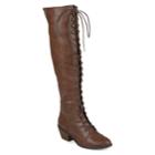 Journee Collection Bazel Women's Over-the-knee Boots, Size: 10.5 Wc, Med Brown