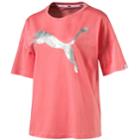 Women's Puma Summer Metallic Graphic Tee, Size: Small, Pink