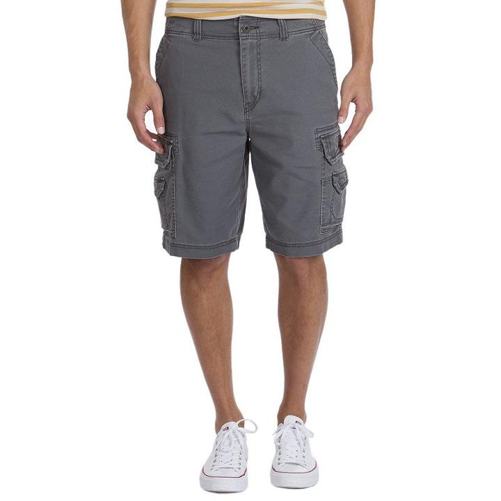 Men's Unionbay Sinclair Cargo Shorts, Size: 36, Light Grey