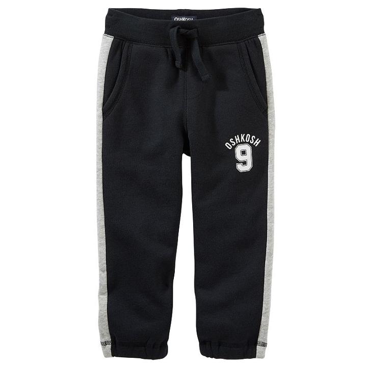Boys 4-12 Oshkosh B'gosh&reg; Knit Pants, Size: 12, Black