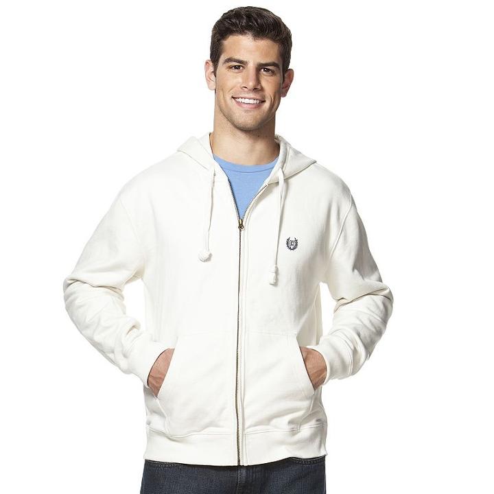 Big & Tall Chaps Classic-fit Fleece Hoodie, Men's, Size: L Tall, Natural