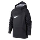 Boys 8-20 Nike Fading Swoosh Therma Hoodie, Size: Xl, Grey