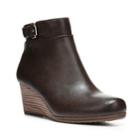 Dr. Scholl's Daina Women's Wedge Ankle Boots, Size: Medium (9), Brown