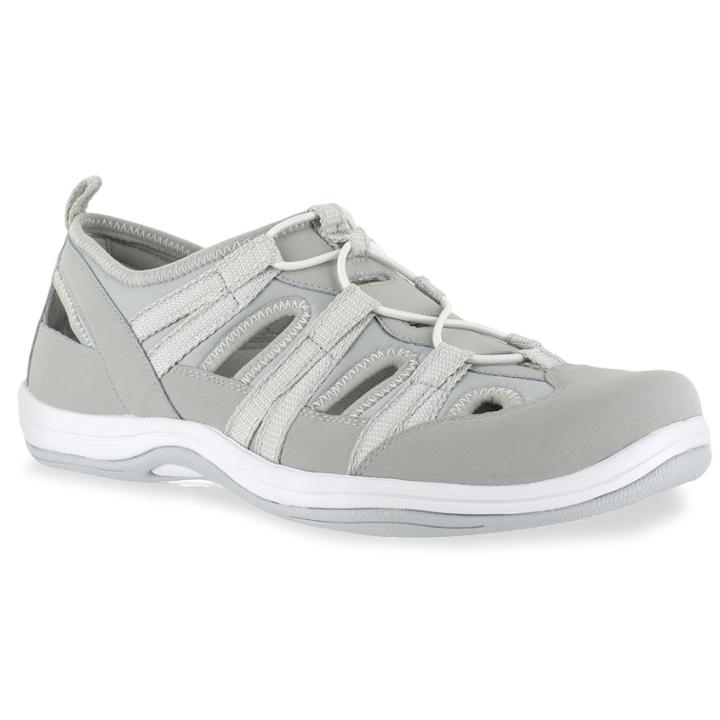 Easy Street Campus Women's Shoes, Size: 8 Wide, Grey
