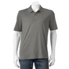 Men's Croft & Barrow&reg; Classic-fit Space-dyed Performance Polo, Size: Large, Dark Grey