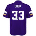Boys 8-20 Minnesota Vikings Dalvin Cook Mid-tier Jersey, Size: S 8, Purple Cook