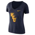 Women's Nike West Virginia Mountaineers Vault Tee, Size: Xl, Blue (navy)
