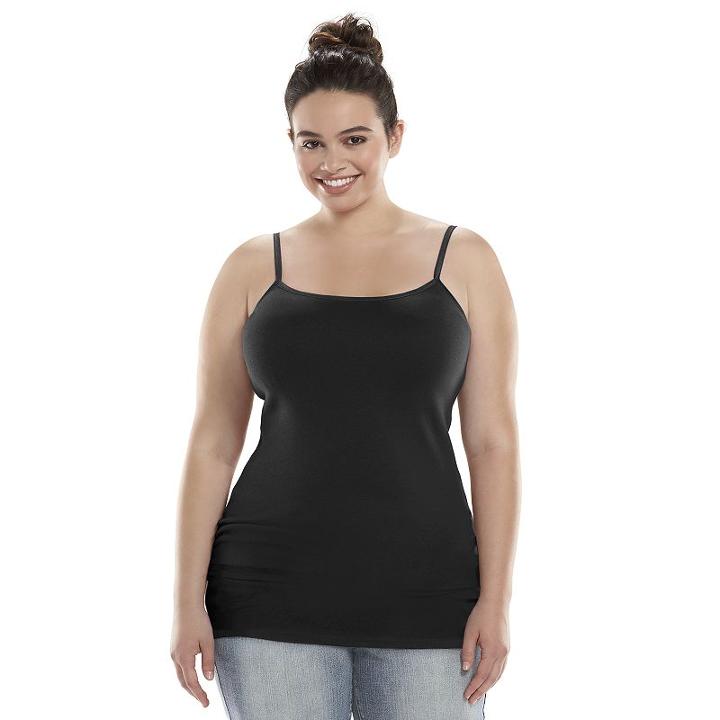 Juniors' Plus Size So&reg; Tunic Tank Top, Girl's, Size: 3xl, Black