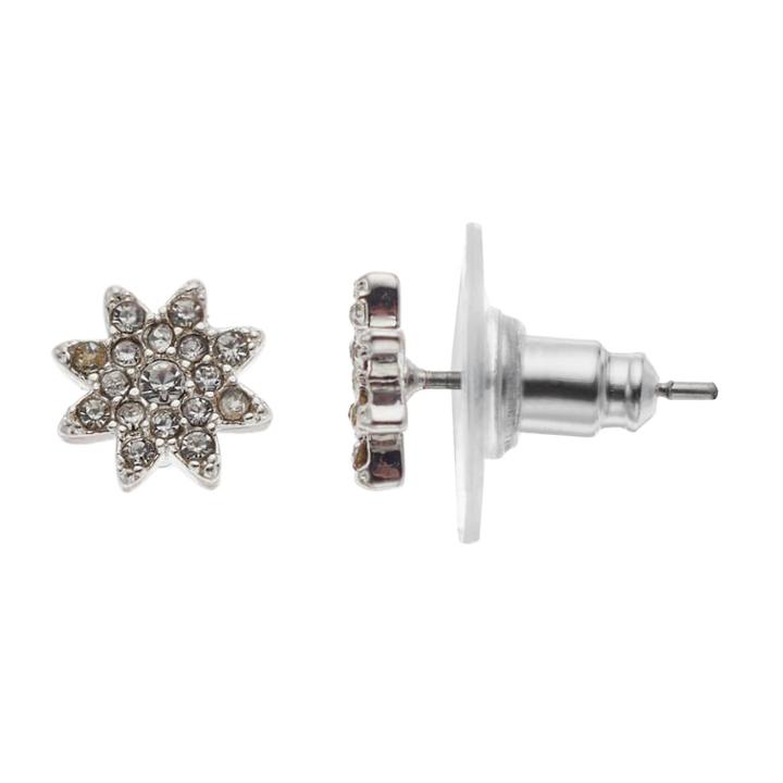 Lc Lauren Conrad Starburst Nickel Free Stud Earrings, Women's, Silver