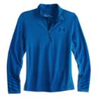 Boys 8-20 Under Armour Seamless Quarter-zip Tee, Size: Xl, Blue