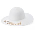 Women's Just Married Floppy Sun Hat, Natural
